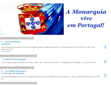 Tablet Screenshot of amonarquiaviveemportugal.blogspot.com