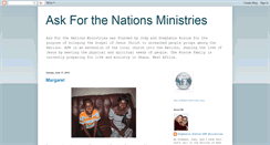 Desktop Screenshot of afnministries.blogspot.com