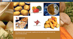 Desktop Screenshot of alimentosper.blogspot.com