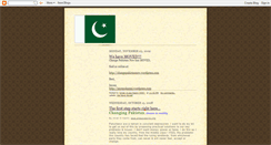 Desktop Screenshot of changepakistannow.blogspot.com