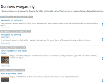 Tablet Screenshot of gunnerswargamming.blogspot.com