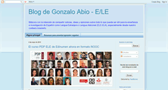 Desktop Screenshot of gonzaloabio-ele.blogspot.com