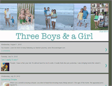 Tablet Screenshot of 3boysagirl.blogspot.com