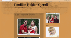 Desktop Screenshot of haldengjerull.blogspot.com