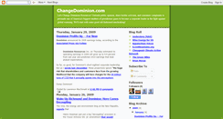 Desktop Screenshot of changedominion.blogspot.com