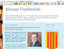 Tablet Screenshot of alicanteconfidencial.blogspot.com