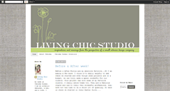 Desktop Screenshot of livingchicstudio.blogspot.com