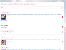 Tablet Screenshot of bhakti-brasil-musica.blogspot.com