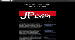 Desktop Screenshot of jpevitaituzaingo.blogspot.com