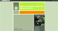 Desktop Screenshot of green-tea-facts.blogspot.com