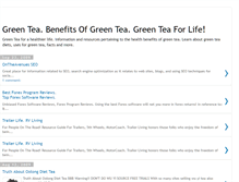 Tablet Screenshot of green-tea-facts.blogspot.com