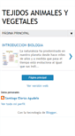 Mobile Screenshot of biology-tejidos.blogspot.com