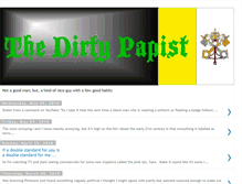 Tablet Screenshot of dirtypapist.blogspot.com