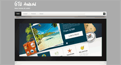 Desktop Screenshot of gtu-android.blogspot.com