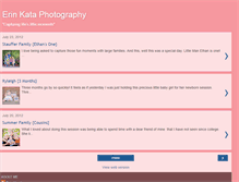 Tablet Screenshot of erinkataphotography.blogspot.com