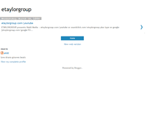 Tablet Screenshot of ahlill-etaylorgroup.blogspot.com