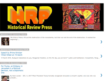 Tablet Screenshot of hrp-historicalreviewpress.blogspot.com