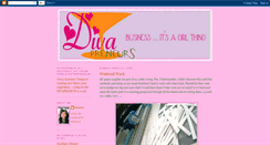 Desktop Screenshot of divapreneurs.blogspot.com