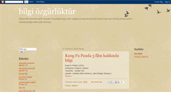 Desktop Screenshot of bilgiyazar.blogspot.com