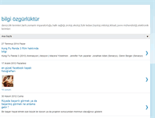 Tablet Screenshot of bilgiyazar.blogspot.com