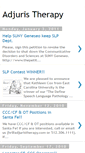Mobile Screenshot of adjuristherapy.blogspot.com