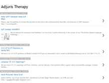 Tablet Screenshot of adjuristherapy.blogspot.com