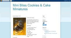 Desktop Screenshot of minibitescookies.blogspot.com