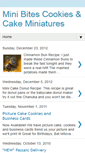 Mobile Screenshot of minibitescookies.blogspot.com