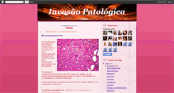 Desktop Screenshot of invasaopatologica2009.blogspot.com