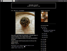 Tablet Screenshot of insanejuliet.blogspot.com