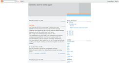 Desktop Screenshot of michellewei.blogspot.com