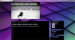 Desktop Screenshot of ichliebehanutaundberlin.blogspot.com