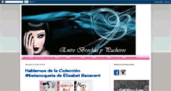 Desktop Screenshot of entrebrochasypucheros.blogspot.com