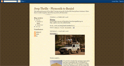 Desktop Screenshot of ourjeepthrills.blogspot.com