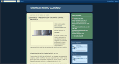 Desktop Screenshot of divorcio-mutuoacuerdo.blogspot.com