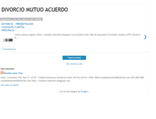 Tablet Screenshot of divorcio-mutuoacuerdo.blogspot.com