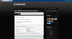 Desktop Screenshot of actualscale.blogspot.com