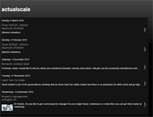 Tablet Screenshot of actualscale.blogspot.com
