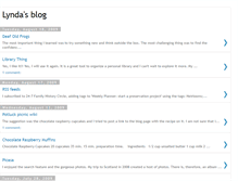 Tablet Screenshot of lmrblog-lynda.blogspot.com
