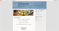 Desktop Screenshot of clubdemagicmollet.blogspot.com