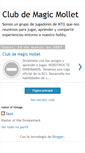 Mobile Screenshot of clubdemagicmollet.blogspot.com