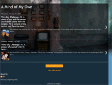 Tablet Screenshot of amindofmineown.blogspot.com