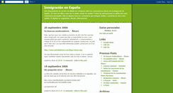 Desktop Screenshot of foroinmigracion.blogspot.com