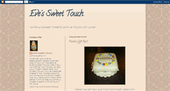 Desktop Screenshot of evessweettouch.blogspot.com