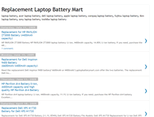Tablet Screenshot of laptopbatterymart.blogspot.com