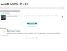 Tablet Screenshot of manadamohwa105upb.blogspot.com
