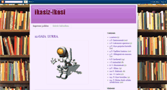 Desktop Screenshot of ikasiz-ikasi.blogspot.com