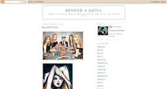 Desktop Screenshot of beyondq8iya.blogspot.com