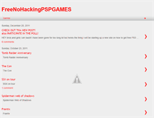 Tablet Screenshot of freenohackingpspgames.blogspot.com
