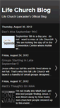 Mobile Screenshot of lifechurchlancasterblog.blogspot.com